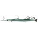 SG 3D Needlefish Pulse Tail 2+1 23cm